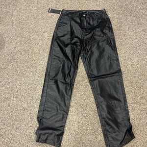 Leather pants